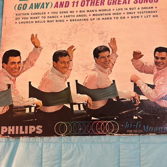 Dawn (Go Away) 4 Seasons vinyl album - Picture 3 of 7